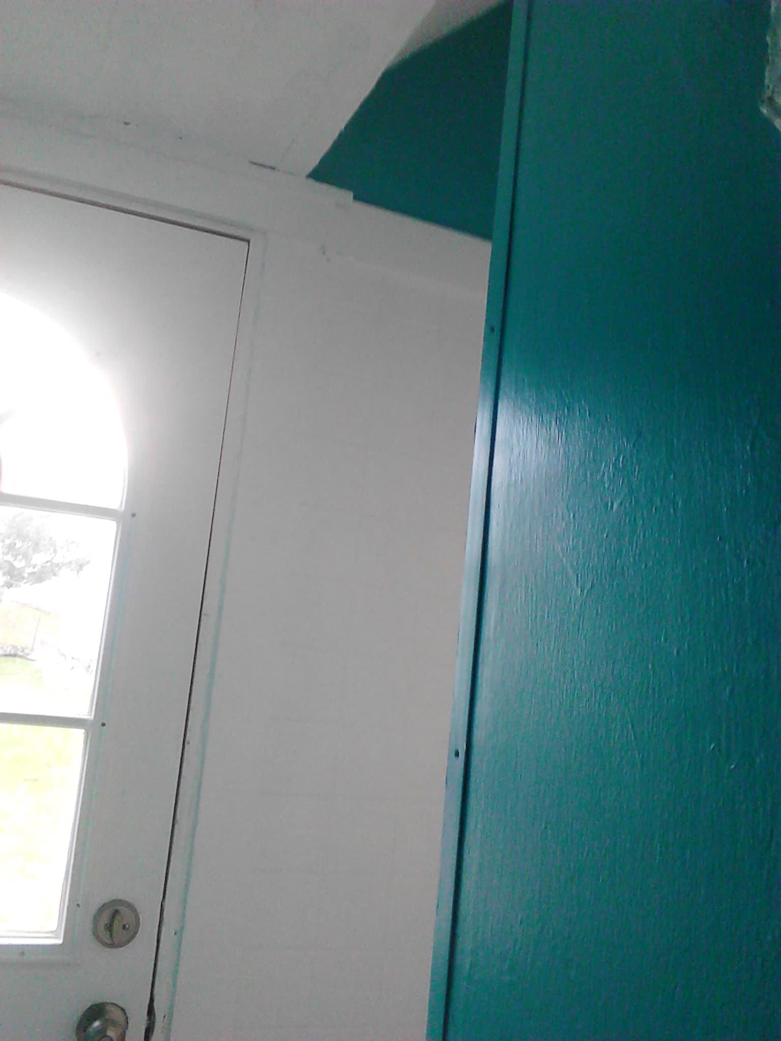 Modern Apartment Painting Brooklyn Teal Color - Flatbush Painter Brooklyn
